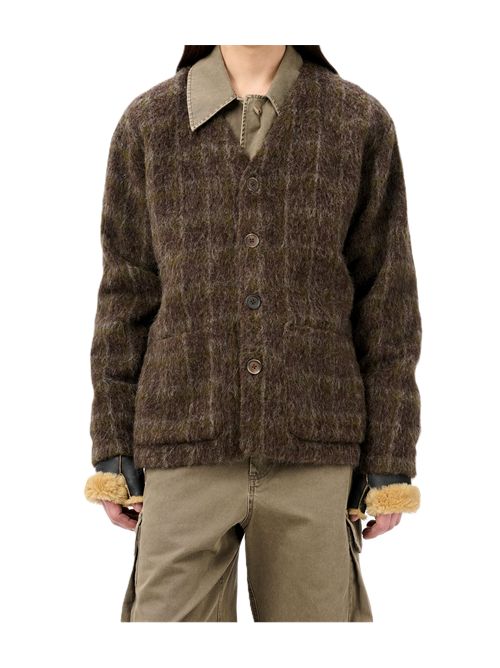 cardigan Dorf Check Hairy Wool Our Legacy Our Legacy | M4256CDDORF CHECK HAIRI WOOL
